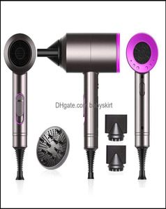 Hair Dryers Care Styling Tools Products Winter Dryer Negative Lonic Hammer Blower Electric Professional Cold Wind Hairdryer Temper8984578