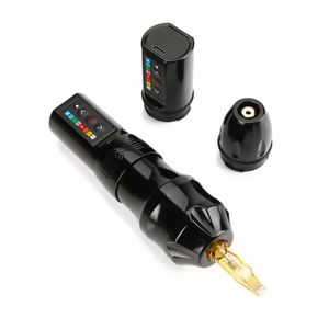 Maschine Exo Wireless Tattoo Pen Hine Leistungsstarker kernloser Gleichstrommotor Schnellladender 1800-mAh-Lithium-Akku für den Körper des Künstlers