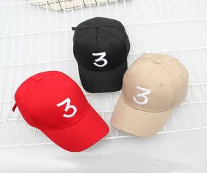 Tide Snapback czapki popularne szanse Rapper 3 czapka baseballowa Hip Hop List Czapki Czapki męskie damskie wizjerze antyuv sunhat regulowany rozmiar Q1621096