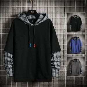 منقوشة جلعة هوديي 2023 العلامة التجارية الجديدة Haruku Hoodies High Street Switshirts Witherts Streetwear Men Clothing