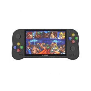 Lettori di giochi portatili X19 Pro Console video portatile retrò da 5,1 pollici Tft Sn Built-in 6800Addclassic Games Dual H220426 Drop Delivery Dhy1R