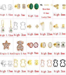 Fahmi 2022 New Style 925 Sterling Silver Bear Fashion Classic Wimplicite Occister Arrings Pericted Jewelry Factory Direct S7731306