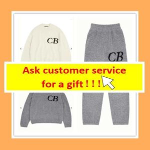 cole buxton knit Good Quality Oversized Cole Buxton Fashion Sweater Men 1 Black Gray Sweatshirts Knit Jacquard Women Sweater Mens Clothing x4