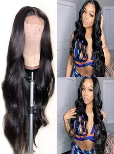 Body Wave Human Hair HD Koronkowe peruki 5x5 13x4 13x6 Szwajcarskie koronkowe węzły wybielające wstępnie wyrzucane naturalne włosy dla czarnych kobiet 8978801