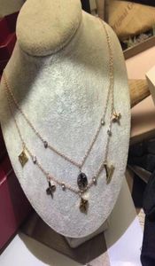 Fashion2020 collana di gioielli di design di lusso da donna collana di maglione di design a doppio strato collana delicata intagliata di alta qualità j6857791