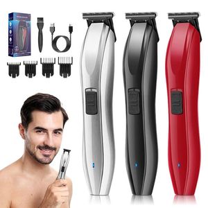 Trimmer High Power 10w Professioneller elektrischer Bart-Haarschneider Wiederaufladbarer Haarschneider für Männer Barber Cordless Hair Cutting Hine