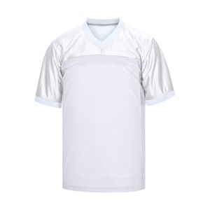 College Football Jersey Men Shirts White Blue Sport Shirt CH202312 2601