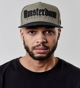 tani wysokiej jakości czapka klasyczna moda moda hip hop Man Man Snapbacks Olive CS WL Amsterdam Cap6576723