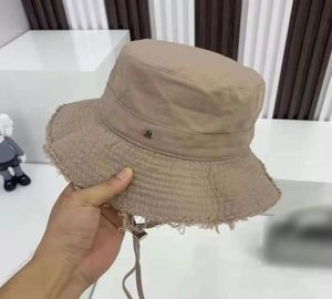 22 Women Fashion Man Woman Luxury Brand Bucket Hats Sun Caps broderi hatt med inre varumärkesetikett Panama Bob Basin Cap Outdoor FI6955654