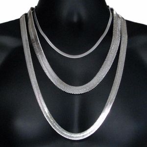 Mens Hip Hop Herringbone Gold Chain 75 1 1 0 2cm Silver Gold Color Herringbone Chain Statement Necklace High Quality Jewelry319P