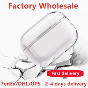 Wholesale Case For Airpods pro 2 3 2nd generation Earphones Headphone Accessories airpod Silicone Cute Protective Cover Case Free Shipping