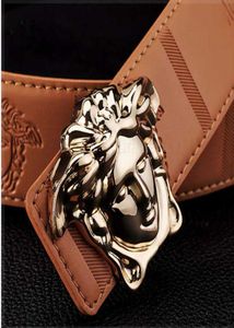 2020 Big66 large buckle genuine leather belt designer belts men and women high quality new belt luxury belt 7688924