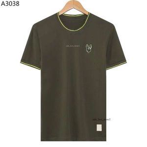 Psychos Bunnys Summer CasuaryTシャツメンズスケルトンウサギ2024 New Design Multi Style Men Shirt Fashion Designer TshirtカップルショートボスPolo 722