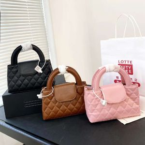 borsa di lusso borsa tote borsa da donna di design borse in vera pelle borsa shopping composita di piccola capacità con scatola 83