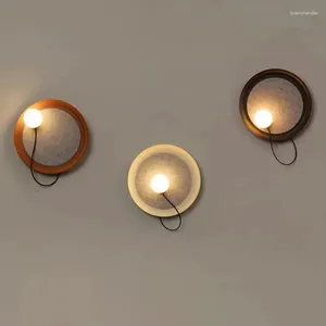 Lâmpadas de parede LED lâmpada de design magnético iluminação para quarto cabeceira jantar sala de estar fundo café casa luminárias decorativas cx104bt