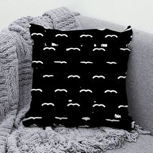 手紙の枕の寝具ホームルームの装飾枕カバー椅子黒と白の車マルチサイズの男性女性カジュアル枕卸売