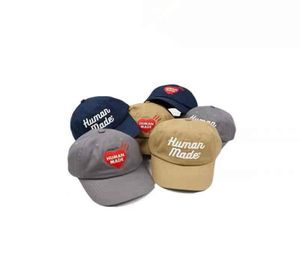 Designer Ball Caps Nigo 2022 20aw Human Made Lettera Amore ricamato Coppia di baseball Anatra Tongue Cap Cappello a tesa curva8019105