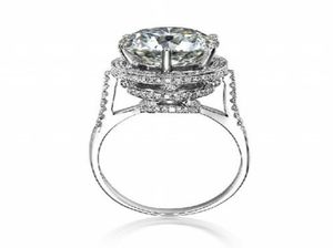 Diamond Ring 925 Sterling Silver Bijou Engagement Wedding Band Rings for Women Bridal Charm Jewelry3937428