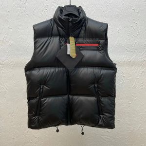 2024Fashion Men's Down Vests Designer Sleeveless Jacket Winter Fashion Warm Womens Vest Coat Top Quality Down Coat Black