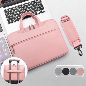 Laptop Bag 13.3 14 15 15.6 17 Inch Sleeve Waterproof Shoulder Notebook Cover Carrying Case For Air Pro HP Dell Women 231226