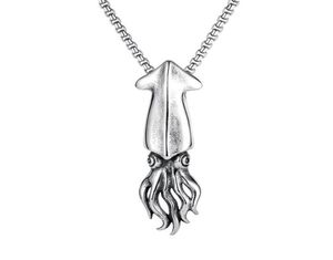 necklaces chain pendants for mens sliver stainless steel trendy fashion allmatch octopus pendant jewelry to boys birthday gifts263681095