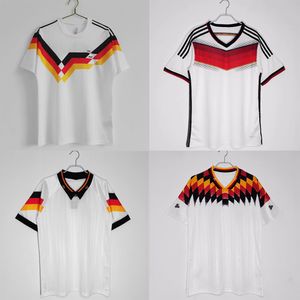 Retro Jerseys Vintage Jersey GermanyS Jerseys Soccer Jersey Football maillot 1990 1992 1994 Football Shirt Short-Sleeved 2014 Classic T-shirt