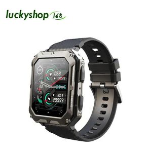 Watches Smart Watch C20 Pro 1.83 inç Erkek Müzik Bt Ara Açık Spor Fitness Tracker Kalp Hızı Kan Basıncı Smartwatch