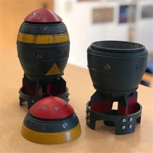 1/2/3PCS Mini Nuke Bombe Aufbewahrungsbox Retro Harz Figur Desktop Kunst Handwerk Dekor für Zuhause Schlafzimmer Büro Tischdekoration 231225