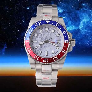 mens watch Imitation watch Sapphire Silver Ceramic Ring monte Stainless Steel Band Super Glow 41mm automatic mechanical mens watch Classic watch