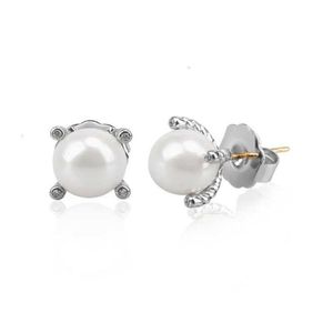 Pearl Studs Stud Designer Kvinnor Elegant örhängen örhängen Vintage Fashion Jewelry Accessories Wedding Jewelry Orecchini Inlaid Imit5384354