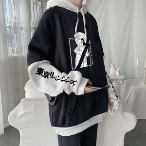 Anime Tokyo Revengers Chifuyu Matsuno roliga manga hoodies Sweatshirt Kvinnors överdimensionerade haruku casual koreanska män kläder hoodie