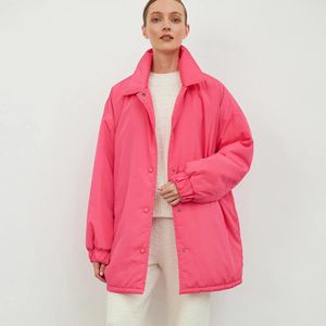 Parkas Mkyn Ice Bear winter cotton coat women coat jacket single breasted parkas jackets