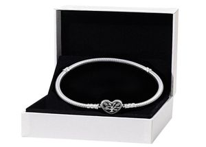 Womens 925 Sterling Silver Bracelets Fit Beads Charms Family Tree Top Quality Bone Chain Bracelet Luxury Lady Gift With Original Box7303849