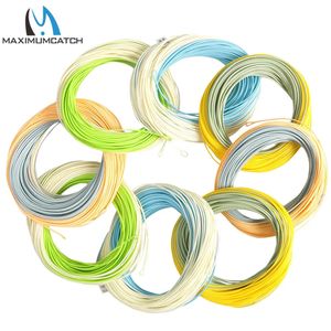 Maximumcatch 100FT Double Color Fly Line WF Floating With Two Welded Loops 231225