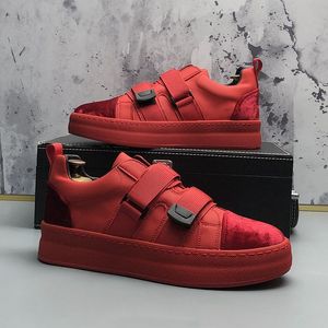 Nova moda masculina de luxo estilista veludo rendas até sapatos de placa masculino causal apartamentos mocassins esportes tênis caminhada zapatos hombre