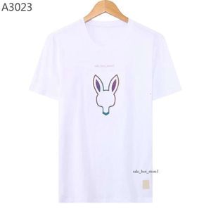 Psychos Bunnys Summer Casual T Shirt Mens Womens Skeleton Rabbit 2024 Ny design Multi Style Men Shirt Fashion Designer Tshirt Par Short Boss Polo 195