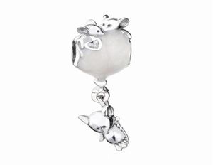 Mouse Ballon Armband Charms S925 Silver Fits For Original Style Armband 797240EN23 H89384191