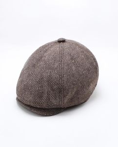 New England Cap Octagon Hat Tide Men Women Classic Fashion Wool Basker Vintage Painter Hat Autumn Winter7418949