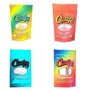 Hot Mylar Bag Stand Up Zipper Bag Mini Belts Worms Peach Rings Storage Packaging Geijq Cuchg