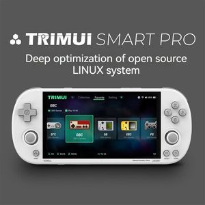 TRIMUI Smart Pro open source handheld game console retro arcade HD 4 96 inch ips screen Linux system battery life 231226