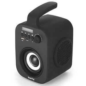 Högtalare 20220800906FD Bluetooth -högtalare Tung subwoofer trådlös stereo hem liten bärbar utomhus fyrkantig dans hög volym spelare