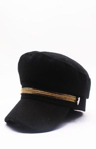 Lyxdesigner vinter varm hatt tjocka målare ull basker hattar newboy caps basker basker cool stil för kvinnor män5433131