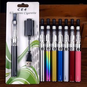 Bateria de cigarro eletrônico EG-T ce4 ce5 ce8 com embalagem blister de óleo caneta vape fina 510threaded