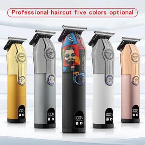Триммер 2021 USB электрические машинки для стрижки волос перезаряжаемая бритва триммер для бороды профессиональная мужская стрижка волос Hine борода парикмахерская стрижка