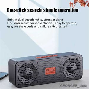 Mini-Lautsprecher, kabellos, Bluetooth 5.0, FM-Radio, TWS, tragbarer Lautsprecher, Mini-MP3-Musik-Player, unterstützt TF-Karte, U-Disk, AUX-Wiedergabe, Freisprechanruf