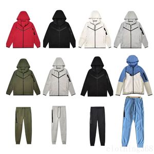 Tech Fleece Tracksuit Hoodie Mens Tech Fleece Calças Nova Temporada TechFleece Calças Hoodies Mulheres Jogger Mens Tracksuit Jaquetas Com Capuz Running Cotton Sweatsuit