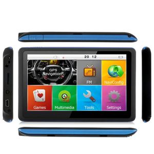Accessori Touch Screen da 5 pollici Navigazione GPS per auto Bluetooth AVIN FM 800MHZ 8GB Veicolo Camion SAT NAV 2023 Mappe