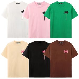 Männer T-Shirt Damen T-Shirts Kurz Designer Palms T-Shirt Sommermode Marke Angle Freizeit Lose T-Shirt Baumwolle Druck Luxus Tops Kleidung Größe XS-XL-16