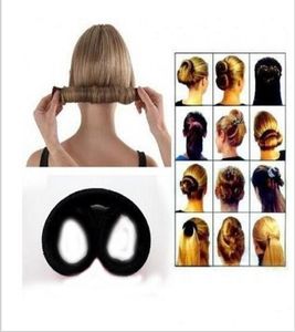 Nova chegada hairagami cabelo bun updo dobrar prato círculo cauda nó varas segurar e esconder cabelo até clipe jóias 5881237