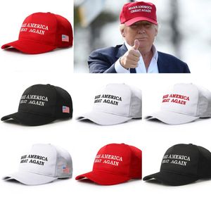 التطريز اجعل أمريكا رائعة مرة أخرى قبعة دونالد ترامب قبعات ماجا ترامب تدعم قبعات البيسبول الرياضية CAPS7617996